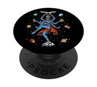 Kali diosa hindú hinduismo Dios espiritual Yoga meditación PopSockets PopGrip Intercambiable