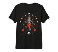 Kali Hindú Diosa Hinduismo Retro Zen Hippie Yoga Vibes #32 Camiseta Premium