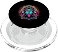 Kali Ma Diosa Hindú De La Muerte Madre Hindú Guerrero Feroz PopSockets PopGrip para MagSafe