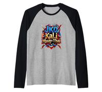 Kali Muay-Thai, Jeet Kune Do JKD Artes Marciales Mixtas Camiseta Manga Raglan
