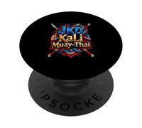 Kali Muay-Thai, Jeet Kune Do JKD Artes Marciales Mixtas PopSockets PopGrip Adhesivo