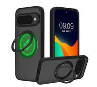kalibri Carcasa Compatible con Google Pixel 10 / Pixel 10 Pro Funda - Funda Antigolpes con Anillo de Dedo 360 Grados de Soporte - con Bordes Elevados - Compatible con MagSafe