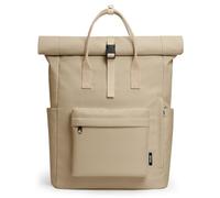 KALIDI Mochila para portátil Mochila Escuela Vintage Mochila de Viaje Resistente al Agua Que se Ajusta a la computadora portátil de 15 Pulgadas para niños, niñas y Hombres, Mujeres (Khaki)