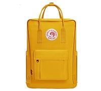 KALIDI- Mochila Unisex de Estudiante, Mochila Escolar del Ordenador Portátil,Bolso Portátil Resistente Suave, Amarillo