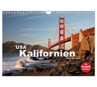 Kalifornien USA (Wandkalender 2027 DIN A4 quer), CALVENDO Monatskalender