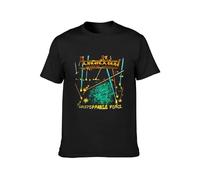 KALIKADUO Agent Steel Unstoppable Force Unisex 100% Cotton Short-Sleeve T-Shirts Black M