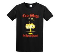 KALIKADUO Cromags The Age of Quarrel Unisex 100% Cotton Short-Sleeve T-Shirts Black S