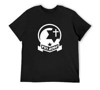 KALIKADUO Ministry Rules Piss Army Unisex 100% Cotton Short-Sleeve T-Shirts Black M