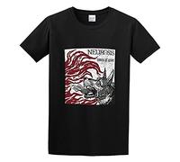 KALIKADUO Neurosis Times of Grace Unisex 100% Cotton Short-Sleeve T-Shirts Black XXL