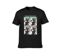 KALIKADUO The Smiths Meat Is Murder 1985 Four Soldier Album Cover Unisex 100% Cotton Short-Sleeve T-Shirts Black S