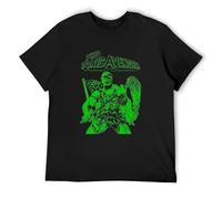 KALIKADUO Toxic Avenger 1984 Movie Unisex 100% Cotton Short-Sleeve T-Shirts Black L