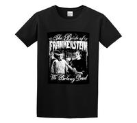 KALIKADUO Universal Monsters We Belong Dead Unisex 100% Cotton Short-Sleeve T-Shirts Black XXL