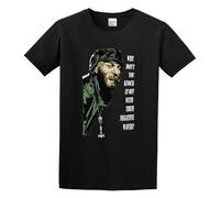 KALIKADUO Why Don't You Knock It Off with Them Negative Waves Design Unisex 100% Cotton Short-Sleeve T-Shirts Black XXL