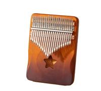 kalimba 17/21 Mahogany Chromatic Beginner Keys Professional Thumb Piano Kalimba Music Mini Instrument (Color : 17)