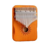 Kalimba 17 21 Teclas Kalimba Pulgar Piano All Solid Wood Maple Wood Kalimba 17 21 Keys Instrumento De Teclado De Piano De Dedo(21 keys3)