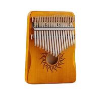 Kalimba 17 21 Teclas Kalimba Pulgar Piano All Solid Wood Maple Wood Kalimba 17 21 Keys Instrumento De Teclado De Piano De Dedo(17 keys4)