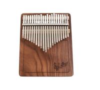 Kalimba 17 Teclas 21 Teclas Teclado Musical Profesional Piano Tablero De Nogal Violín De Dedo Mini Instrumento De Piano Portátil(21 key)