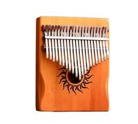 Kalimba 17 Teclas Instrumento Kalimba Profesional Portátil De Caoba Minicalibre Calimba 17 Teclas Teclados Musicales Instrumentos(D)