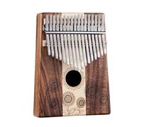 Kalimba 17 Teclas Instrumento Musical Kalimba 17 Teclas Piano De Pulgar Profesional Chapa De Madera Maciza Piano De Dedo Kalimba De 17 Teclas Portátil(A)