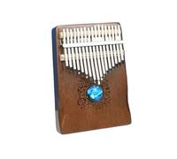 Kalimba 17 Teclas Kalimba De Acrílico Con Flores 17 Teclas Instrumento Profesional De Madera Pequeños Accesorios Musicales Instrumentos Regalos Musicales(B)