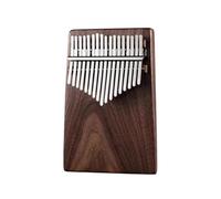 Kalimba 17 Teclas Kalimba De Nogal Negro De 17 Teclas Teclado Profesional Para Principiantes Accesorios Instrumento De Bolsillo Portátil