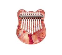 Kalimba 17 Teclas Kalimba - Piano De Pulgar De 10 Teclas Acrílico Transparente Mini Piano De Dedo Instrumento De Teclado Para Adultos(B)