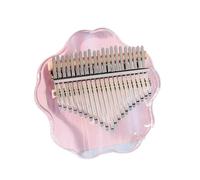 Kalimba 17 Teclas Kalimba Portátil De Acrílico De 21 Teclas Piano De Pulgar De Semitono Instrumento De Teclado De Música Profesional Para Principiantes