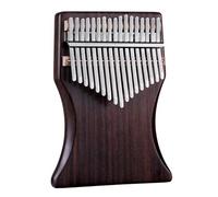 Kalimba 17 Teclas Kalimba Profesional Palisandro Sapele Nogal Kalimbas Instrumento Musical Para Principiantes Piano De Dedos(Walnut)