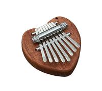 Kalimba 17 Teclas Mini Piano De Pulgar De 8 Tonos Piano De Dedo Kalimba Portátil De Madera Para Principiantes Instrumento Musical