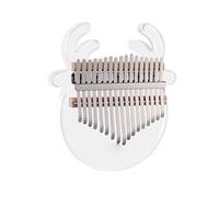 Kalimba 17 Teclas Piano De Pulgar Con Nota Musical Kalimba De 17 Teclas Tablero Acrílico Transparente Piano De Dedo Xilófono Instrumento Musical