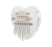 Kalimba 17 Teclas Piano De Pulgar De 8 Teclas Arpa De Dedo Portátil De Madera Acrílica Instrumento Musical Kalimba Portátil Regalo Para Principiantes Y Adultos(A)