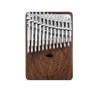 Kalimba 17 Teclas Piano De Pulgar De Doble Capa De Nogal Negro Kalimba Profesional Instrumento Musical Para Principiantes Tono C De 24 Teclas