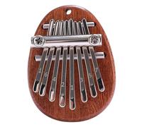 Kalimba 17 Teclas Piano De Pulgar De Madera Portátil Kalimba De 8 Teclas Arpa De Dedo Con Cuerda Colgante Instrumento Musical Para Tocar(A)