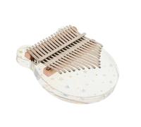 Kalimba 17 Teclas Piano De Pulgar Kalimba Acrílico 17 Teclas Transparente Pequeño Instrumento Musical Teclas Adultos