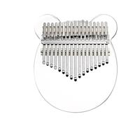 Kalimba 17 Teclas Piano De Pulgar Kalimba De 17 Teclas Instrumento De Piano De Acrílico Transparente Fácil De Tocar Cómodo De Usar