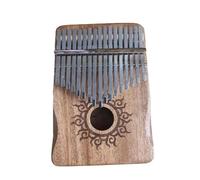 Kalimba 17 Teclas Piano De Pulgar Kalimba De 17 Teclas Instrumento Profesional De Cuerpo De Madera De Caoba Kalimba(B)