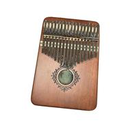 Kalimba 17 Teclas Piano De Pulgar Kalimba De 17 Teclas Instrumento Profesional De Cuerpo De Madera Kalimba(Brown B)
