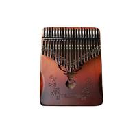 Kalimba 17 Teclas Piano De Pulgar Kalimba De 21 Teclas Incluye Estuche De Transporte Martillos De Afinación Instrumento De Piano De Pulgar Profesional(B)