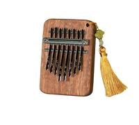 Kalimba 17 Teclas Piano De Pulgar Kalimba De 8 Teclas Instrumento Mini Kalimba De Alto Medio Paquete De Instrumento De Dedo Portátil(C)
