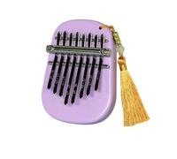 Kalimba 17 Teclas Piano De Pulgar Kalimba De 8 Teclas Instrumento Mini Kalimba De Alto Medio Paquete De Instrumento De Dedo Portátil(A)
