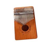Kalimba 17 Teclas Piano De Pulgar Kalimba Profesional De 17 Teclas Con Cuerpo De Caoba Instrumento De Teclado De Piano De Dedo(C)