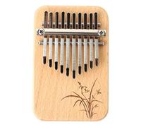 Kalimba 17 Teclas Piano De Pulgar Kalimba Profesional Para Principiantes 10/17 Teclas Paquete De 1 Instrumento Musical Kalimba Portátil(C10)