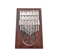 Kalimba 17 Teclas Piano De Pulgar Profesional Kalimba 38 De 34 Teclas Totalmente De Madera Maciza De Nogal Negro Instrumento De Piano De Dedo Kalimba De 24 Teclas(24B)