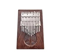 Kalimba 17 Teclas Piano De Pulgar Profesional Kalimba 38 De 34 Teclas Totalmente De Madera Maciza De Nogal Negro Instrumento De Piano De Dedo Kalimba De 24 Teclas(24C)