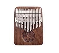 Kalimba 17 Teclas Piano De Pulgar Profesional Kalimba 38 De 34 Teclas Totalmente De Madera Maciza De Nogal Negro Instrumento De Piano De Dedo Kalimba De 24 Teclas(34B)
