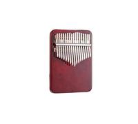 Kalimba 17 Teclas Piano De Pulgar Profesional Kalimba De 17 O 21 Teclas Con Chapa De Madera Maciza Y Corazón Morado Instrumento De Teclado De Piano De Dedo Kalimba(A17)