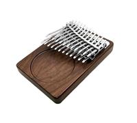 Kalimba 17 Teclas Tablero Kalimba De 24 Teclas Piano De Pulgar Instrumento Musical De Nogal Negro Tecla De Xilófono Teclado Portátil Música(C)