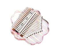 Kalimba Acrílico 17 Teclas Pulgar Piano Principiante Kalimba Dedo Piano Instrumentos Musicales Con Accesorios Kalimba Para Principiantes (Color : 04)
