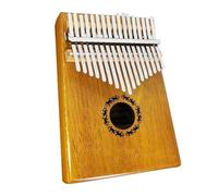 kalimba Caja de música kalimba de 17 teclas instrumento de teclado de piano de dedo con martillo de cancionero
