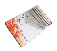 Kalimba Colorido, 17 Teclas, Piano De Dedo Portátil De Madera, Piano De Pulgar Pintado Profesional Para Principiantes Kalimba Piano de Pulgar (Color : 05)